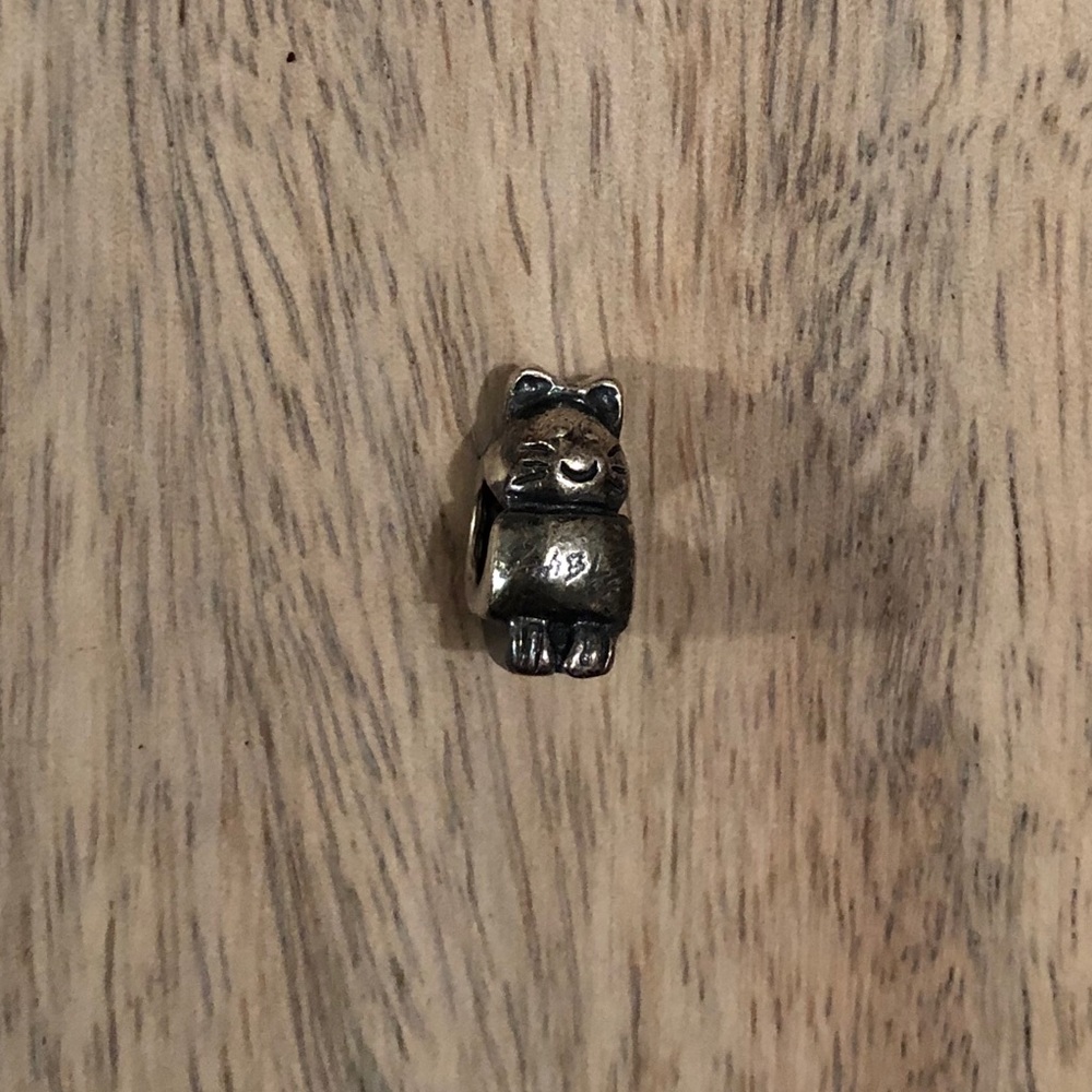 Cat charm for Pandora bracelet